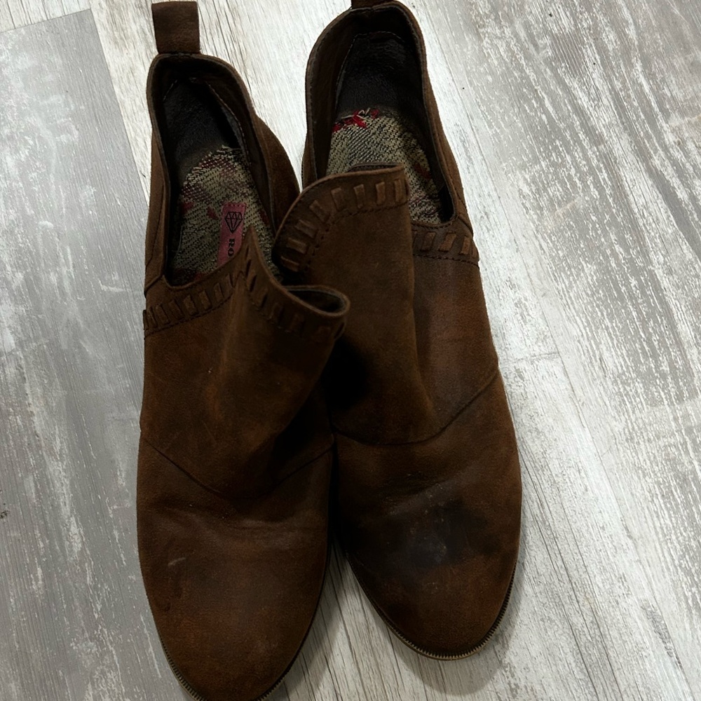Rock & Candy Men's Brown Suede Boots
